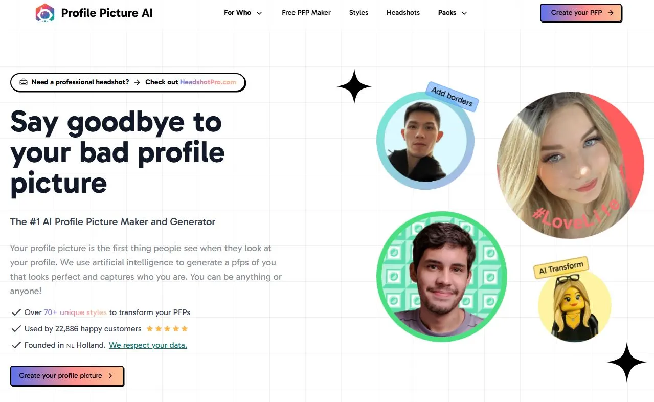Profile Picture AI Logo