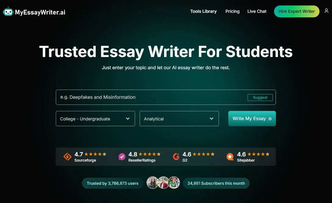MyEssayWriter AI Logo