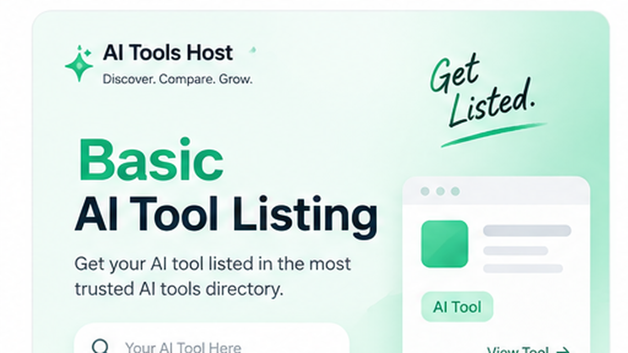 Basic AI Tool Listing