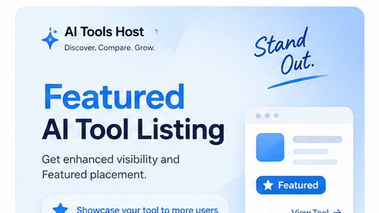 Featured AI Tool Listing